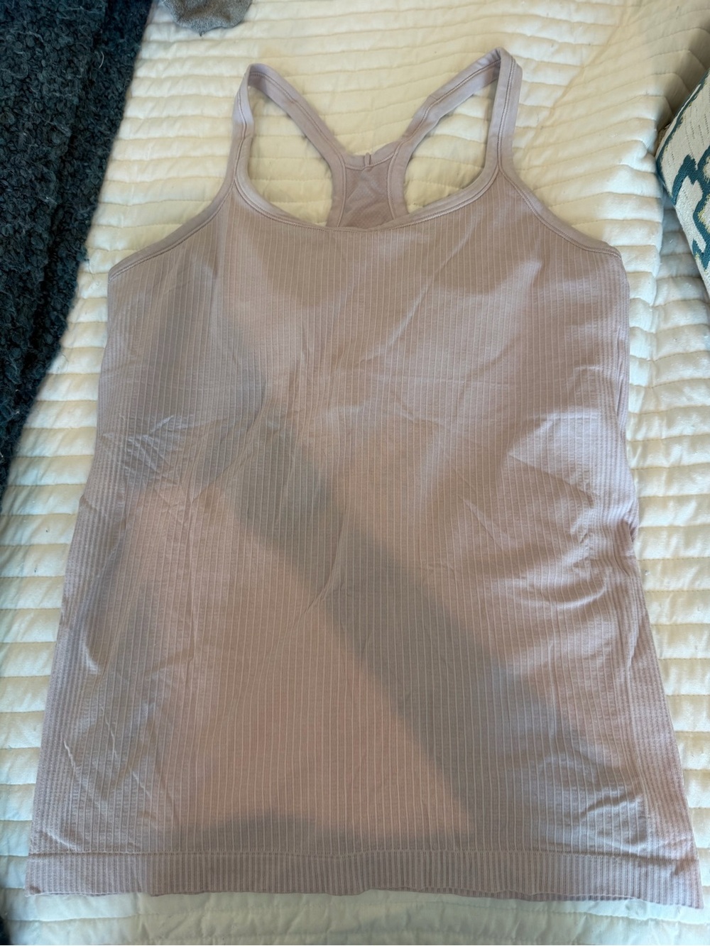 lululemon athletica Ribbed Racerback Tank - Mauve